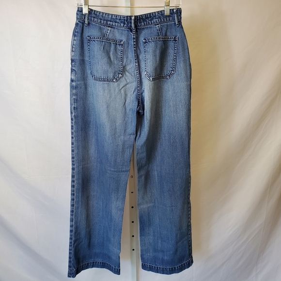 Women's Madewell Wide Leg Trouser Jeans - Picture 2 of 6